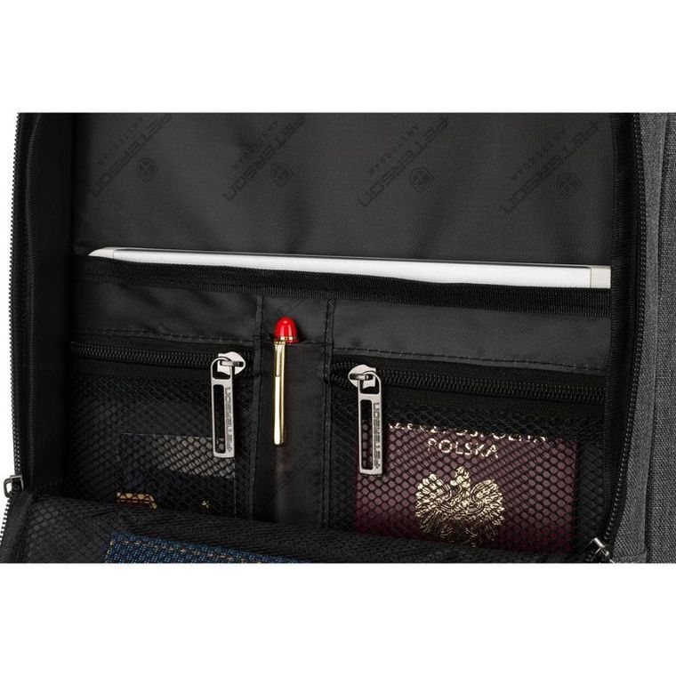 Peterson, plecak podróżny, szary