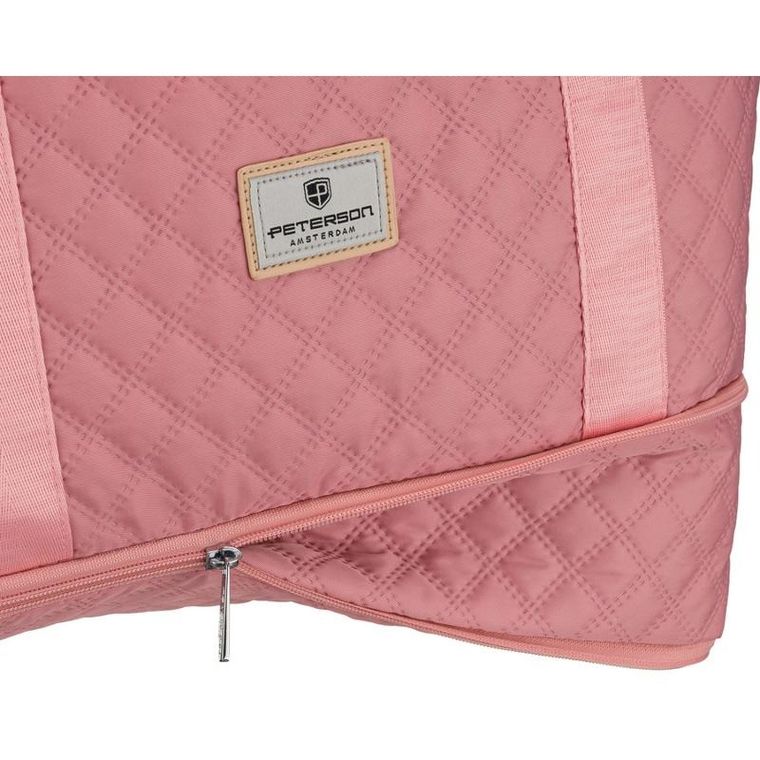 Peterson, torba treningowa, 1-komorowa, różowa