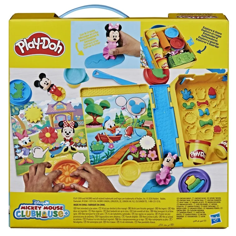 Play-Doh, Disney Jr, Myszka Mickey & Minnie, Ciastolinowe Opowieści, zestaw kreatywny