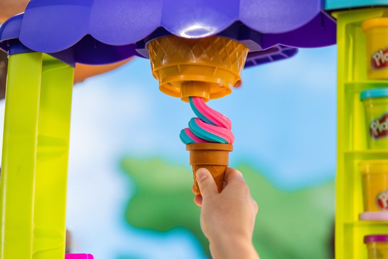 Play-Doh, Wielka lodziarnia na kółkach, zestaw kreatywny
