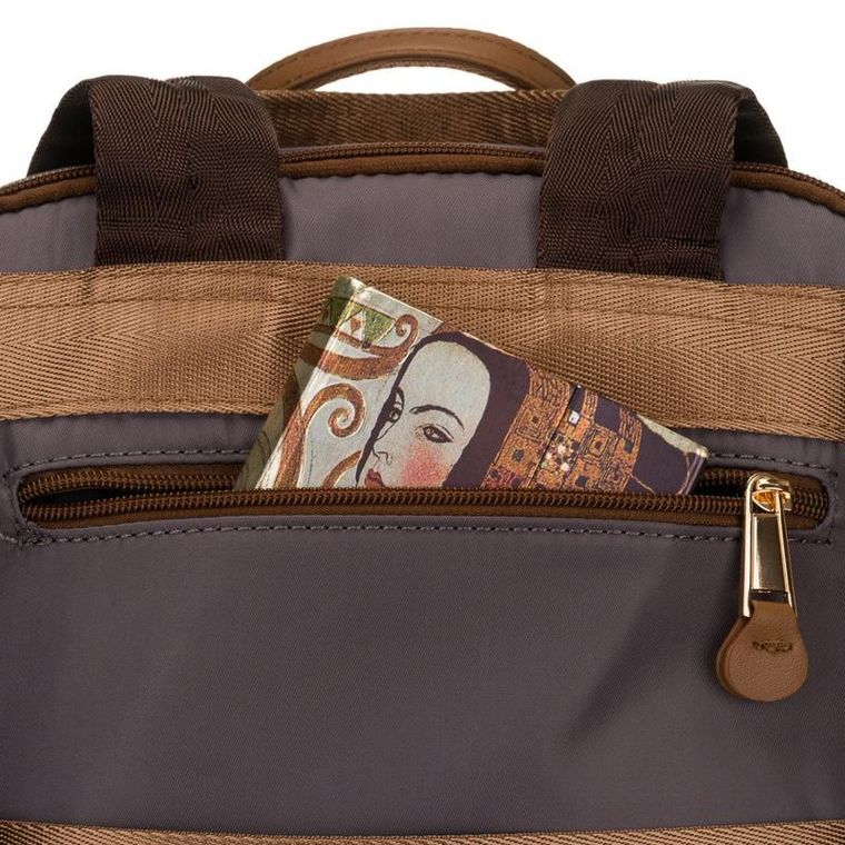 Plecak miejski, szary, Peterson