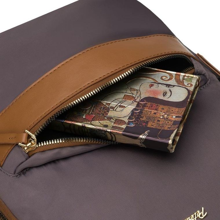 Plecak miejski, szary, Peterson