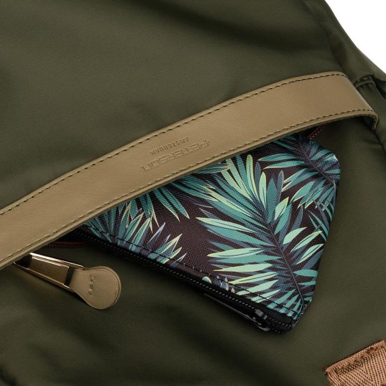 Plecak miejski, zielony, Peterson