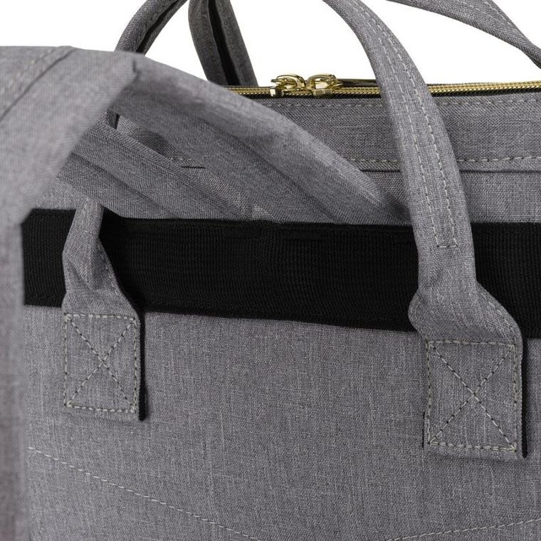 Plecak na latopa, szary, Peterson