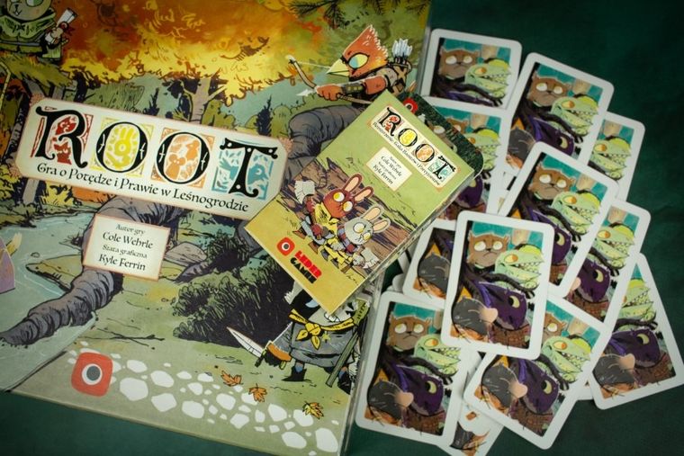 Portal Games, Root, Talia Banitów i Partyzantów, dodatek do gry, gra strategiczna