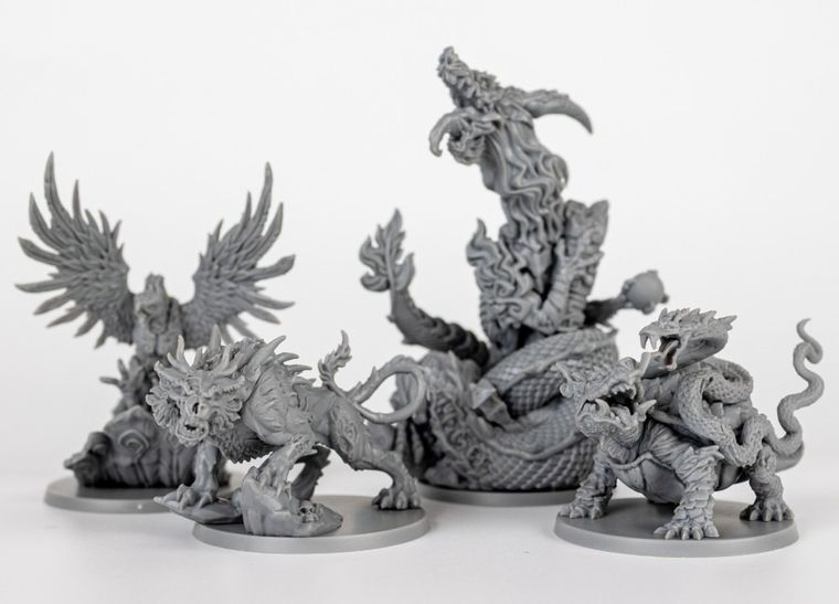 Portal Games, Zombicide: Biała Śmierć, Mistyczne Bestie, dodatek do gry