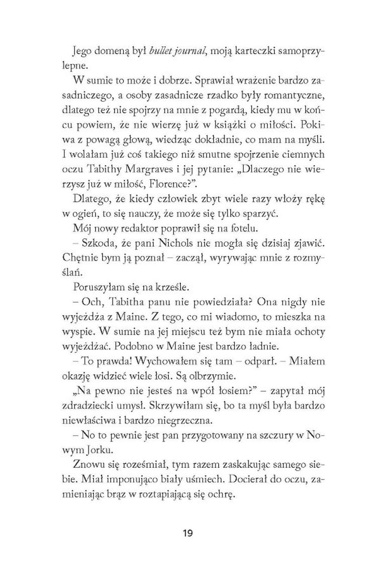 Poważny i nieromantyczna