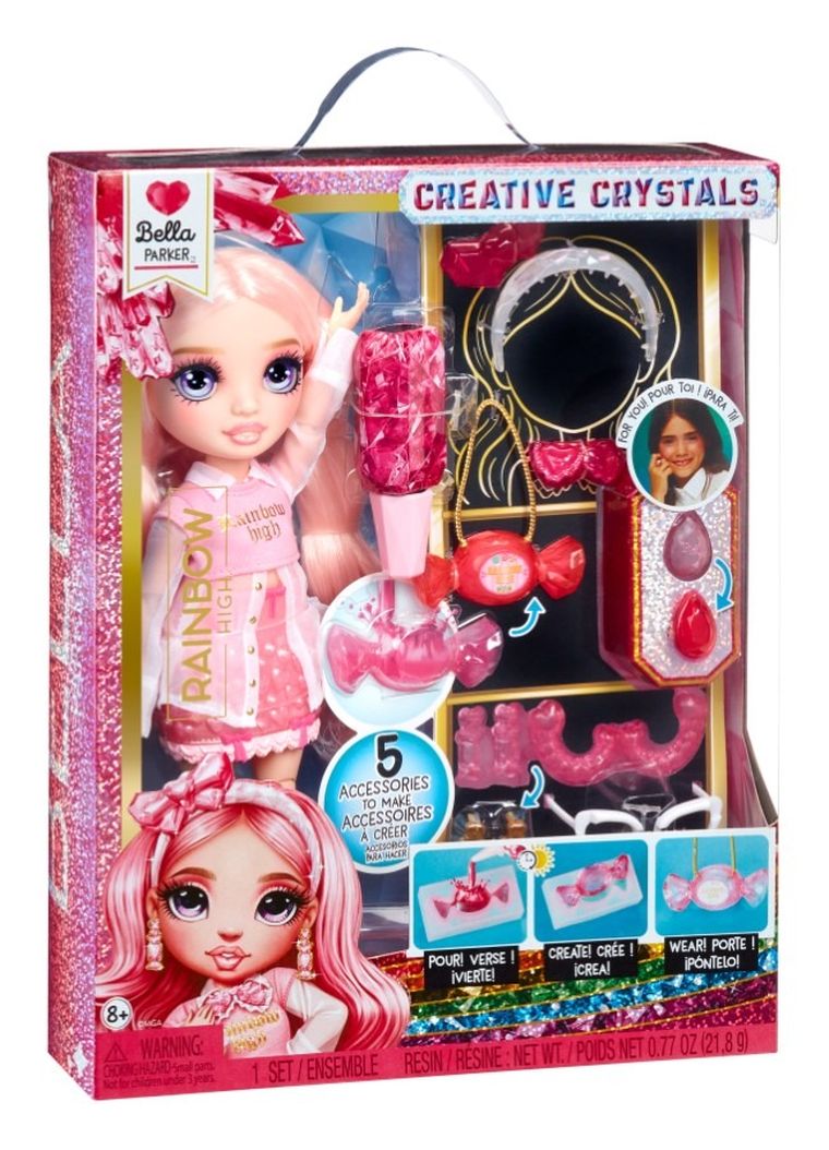 Rainbow High, Creative Crystals, Bella, lalka modowa