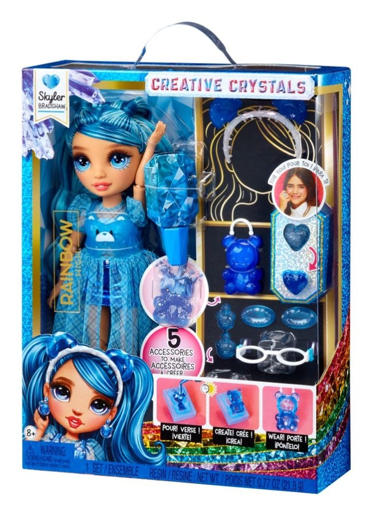 Rainbow High, Creative Crystals, Skyler, lalka modowa