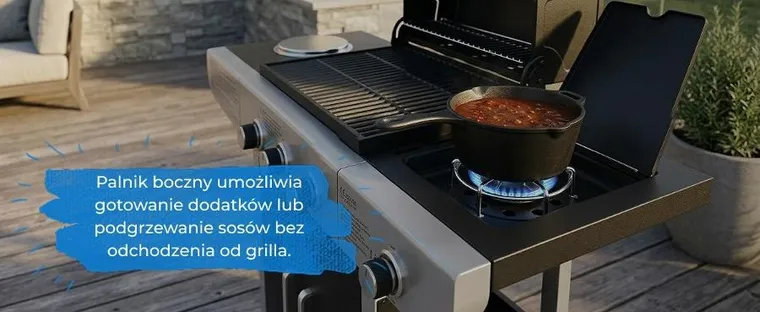 Ravanson, grill gazowy, GO-3 10,6kW