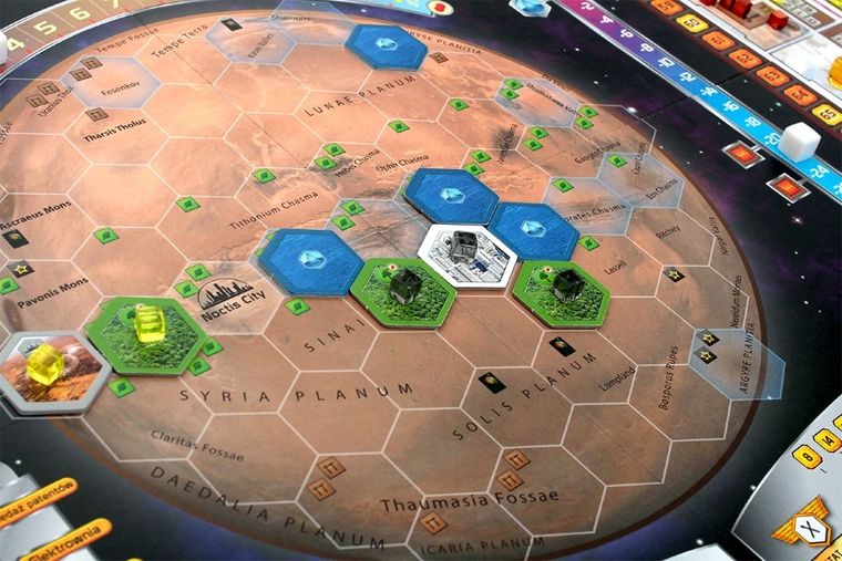 Rebel, Terraformacja Marsa, gra strategiczna