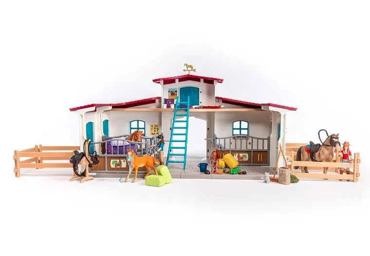 Schleich, Horse Club, Centrum jeździeckie Lakeside, zestaw, 42567