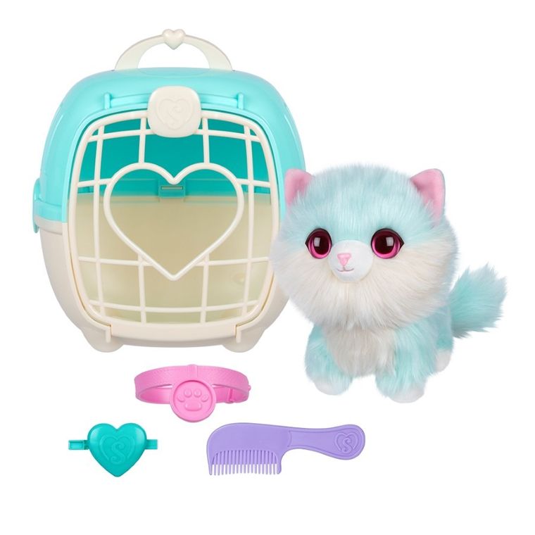 Scruff a Luvs, zwierzaczek kudłaczek, maskotka do kąpania, niebieski, 1 szt.