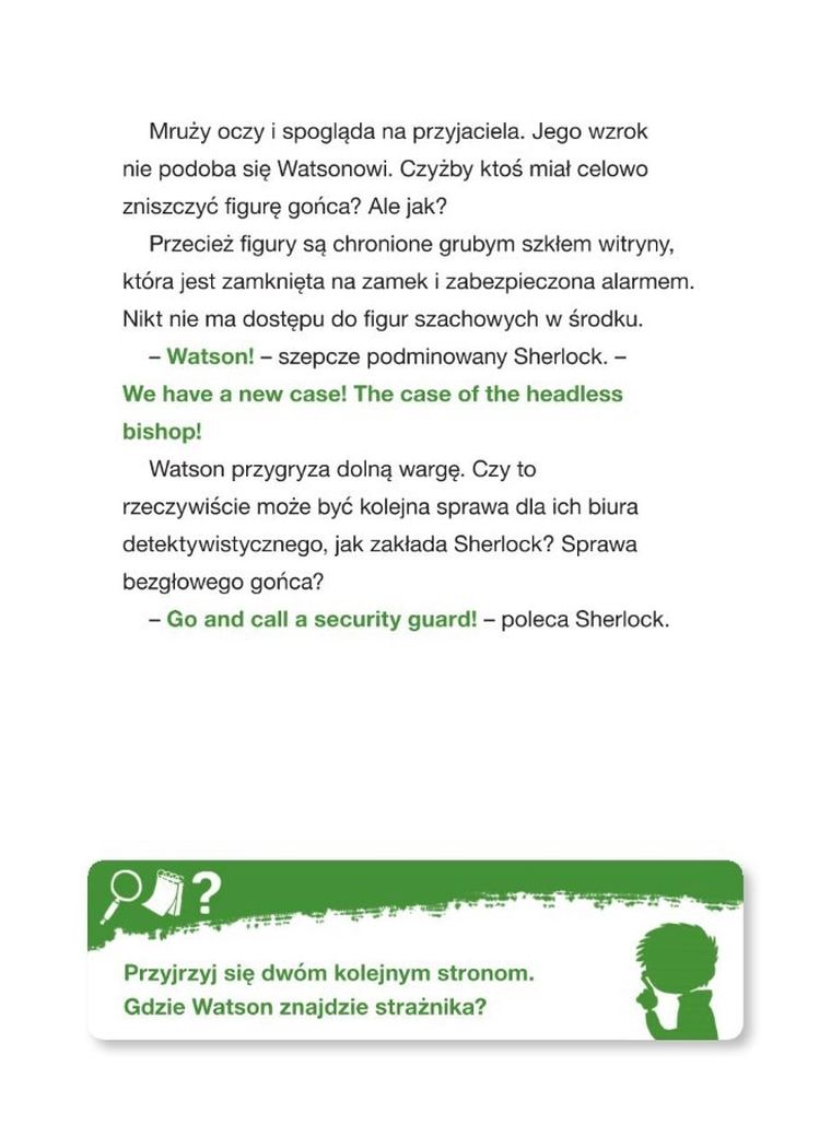 Sherlock Junior i bezgłowy goniec