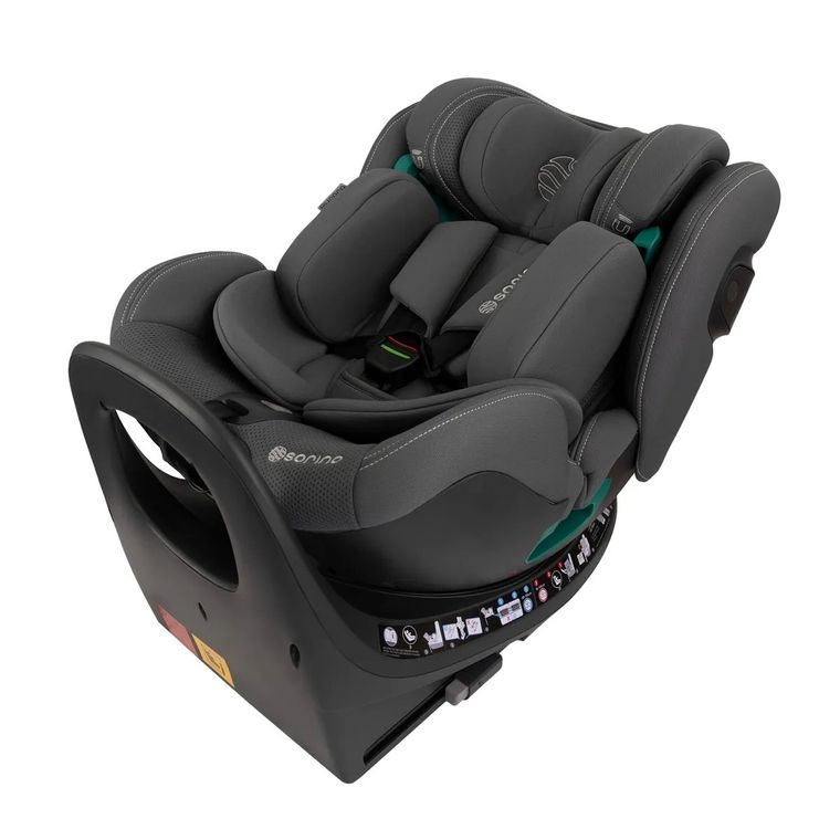 Sorino, Aurora, fotelik samochodowy z bazą, 360°, grey, 40-150 cm