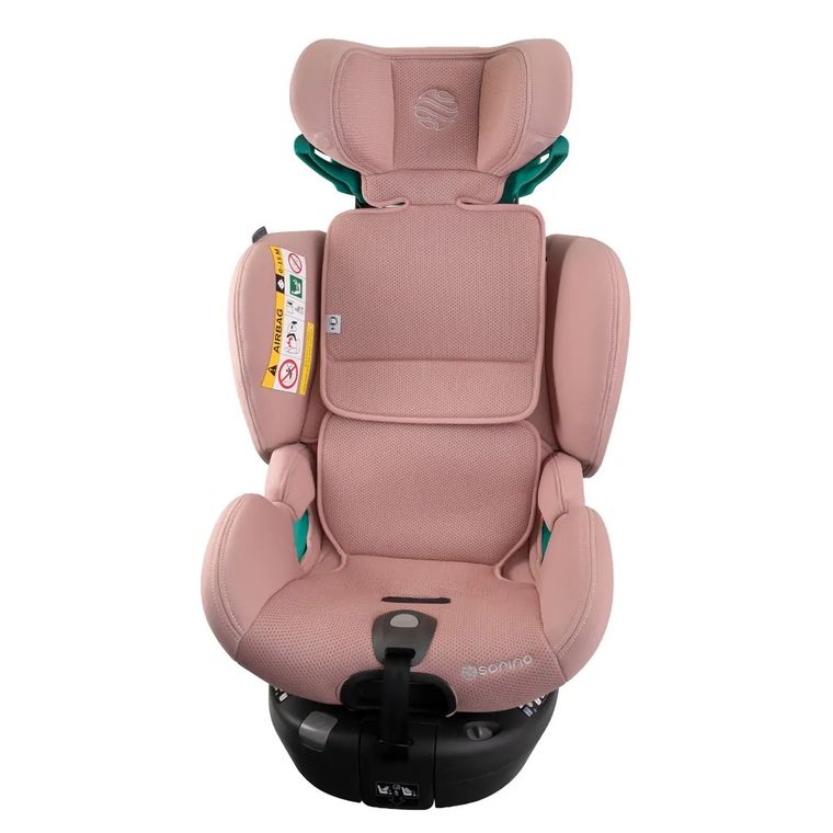 Sorino, Aurora, fotelik samochodowy z bazą, 360°, pink, 40-150 cm