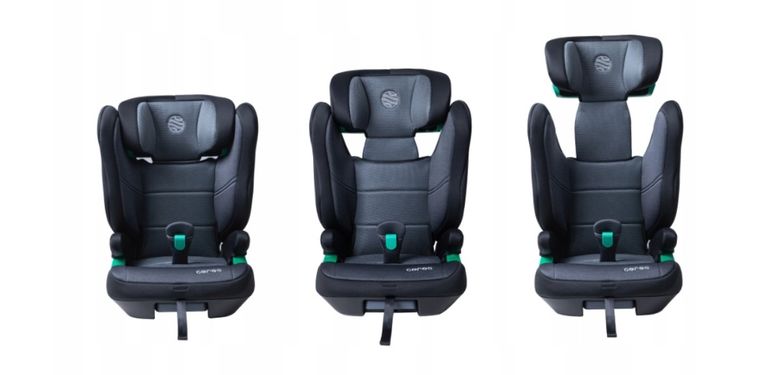 Sorino, Ceres, fotelik samochodowy, dark grey, 100-150 cm