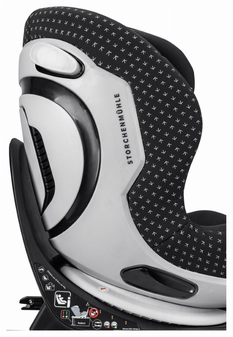 Storchenmühle, Niki Start M, fotelik samochodowy, Onyx, 61-105 cm