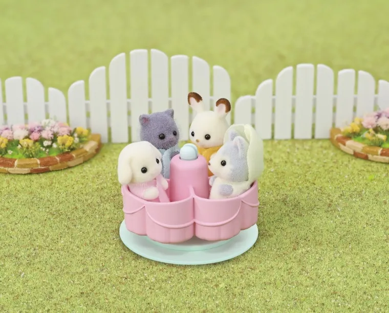 Sylvanian Families, Kolorowy Autobus, rozkładany pojazd, 5744