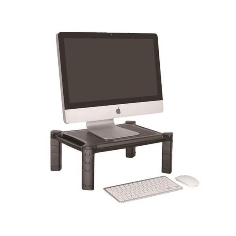 Techly, podstawka pod monitor, z regulacją wysokości