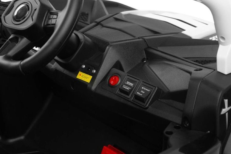 Toyz, Axel, pojazd na akumulator, biały