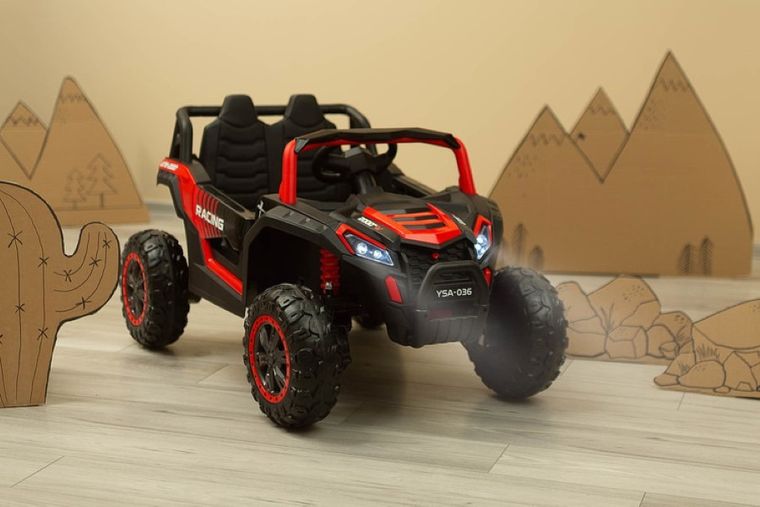 Toyz, Axel, pojazd na akumulator, czerwony