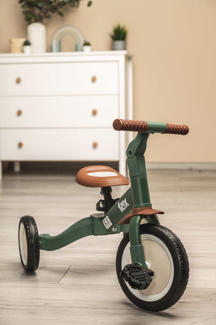 Toyz, Fox, rowerek trójkołowy, biegowy, green