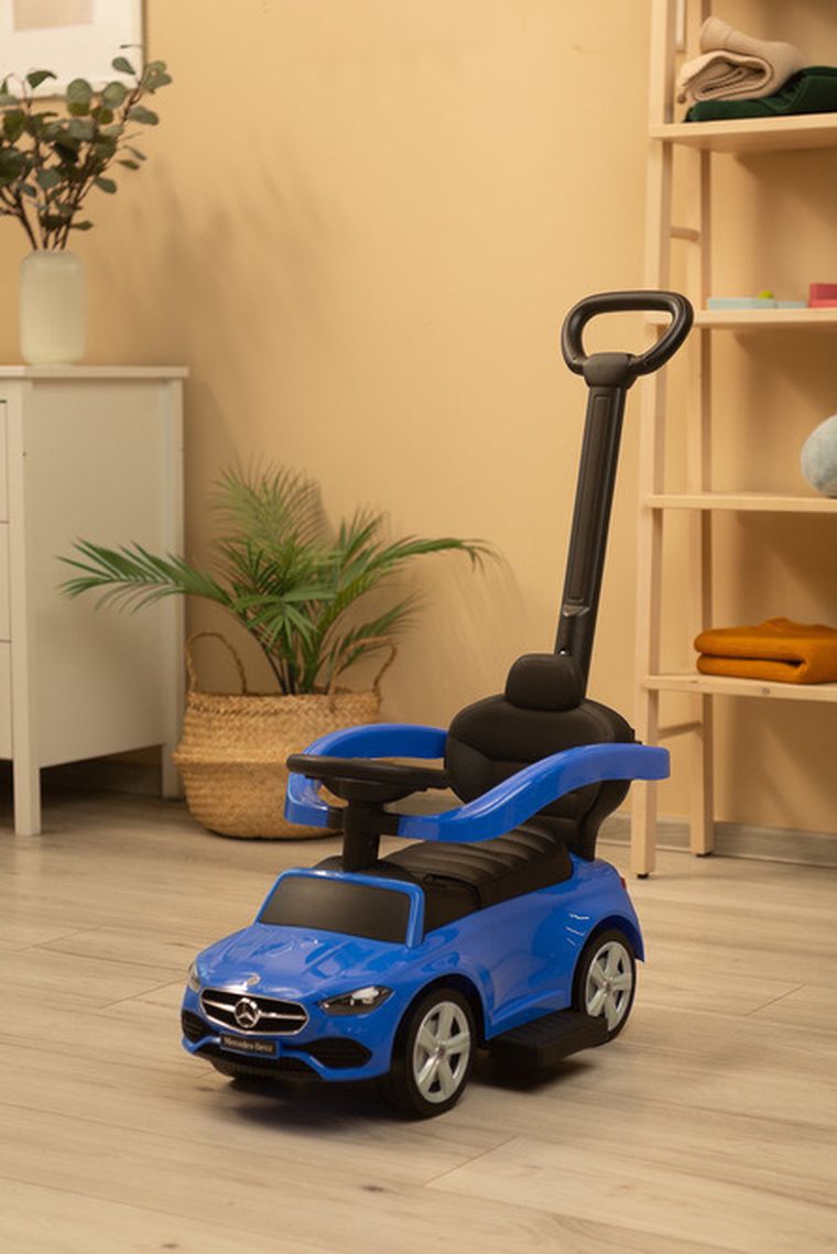 Toyz, Mercedes c-class, jeździk, niebieski