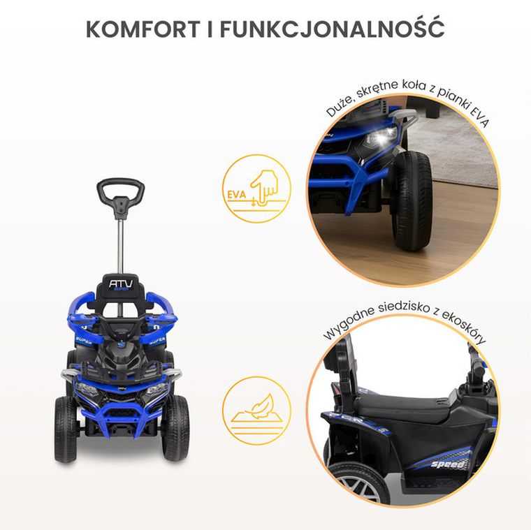 Toyz, Movix, jeździk, czerwony