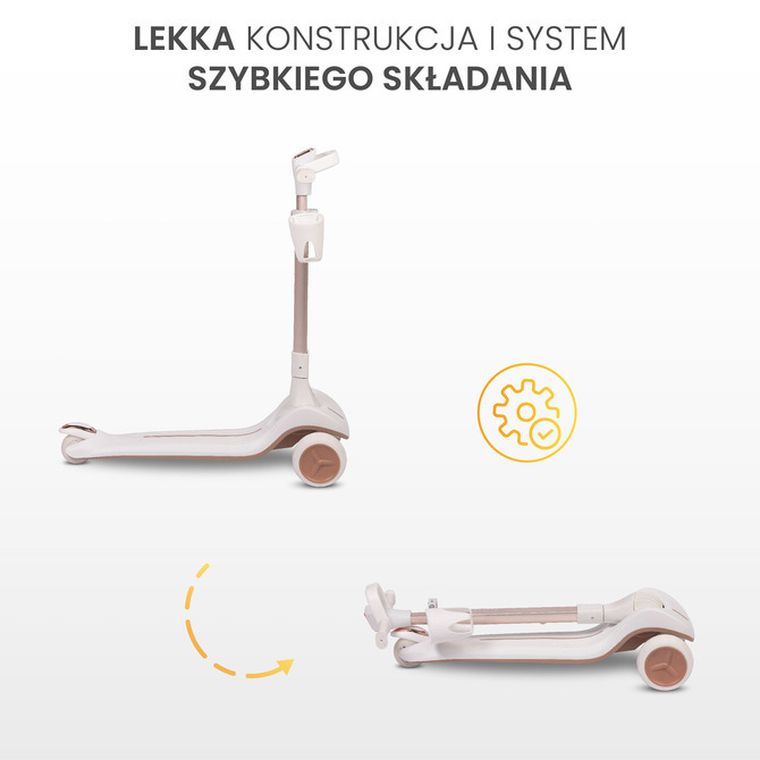 Toyz, Satura, hulajnoga 3-kołowa, blue