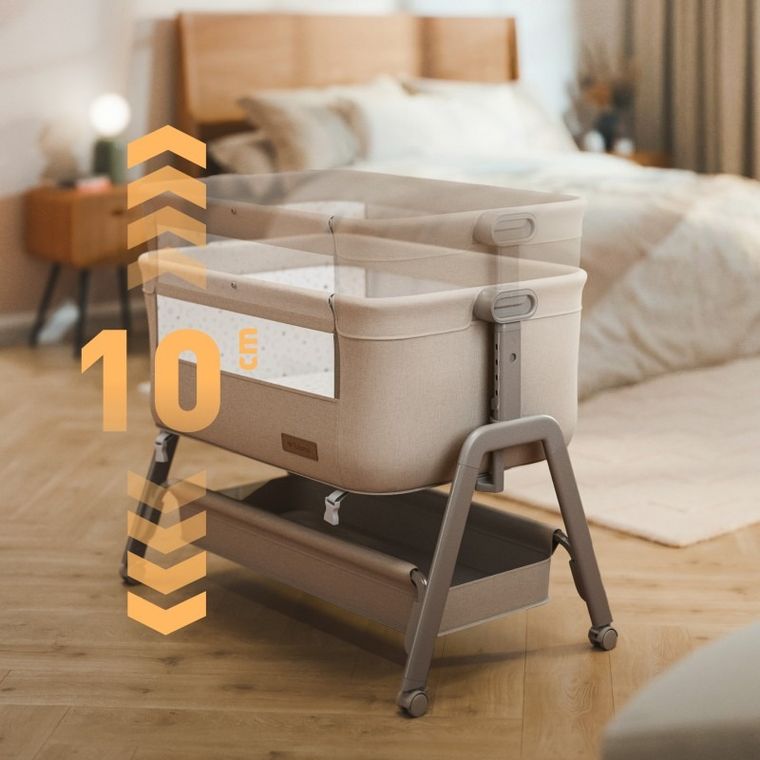 Tulano, Dream 50, łóżeczko dostawne, beige