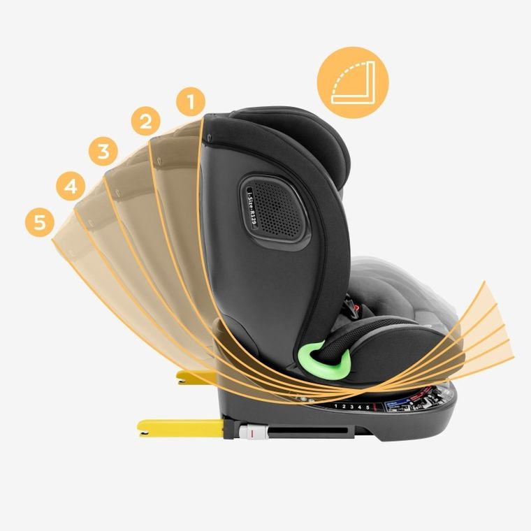 Tulano, Loom 35, fotelik samochodowy, black grey