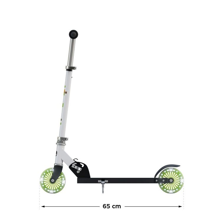 Tulano, Zigzag 35, hulajnoga, Green