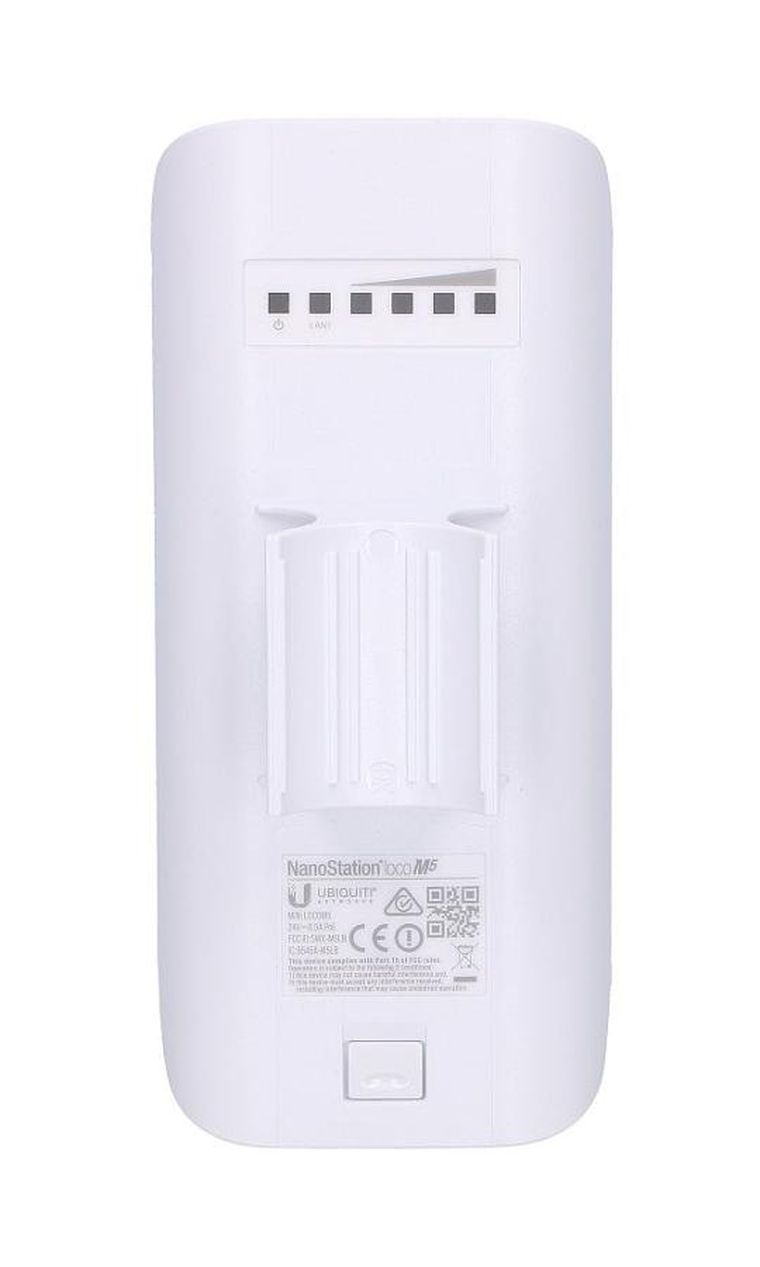 Ubiquiti, LocoM5, punkt dostępowy, CPE, 5GHz, 1x RJ45 100Mb/s, 13dBi