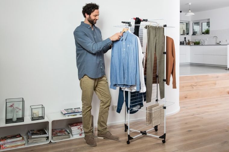 Vileda, Mixer 4, suszarka na pranie, pionowa, wewnętrzna, stojąca, 157237