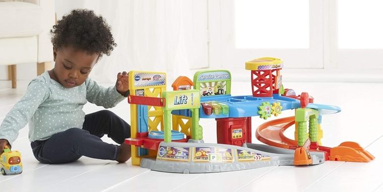 Vtech, Tut Tut Autka, Garaż, zestaw z pojazdem