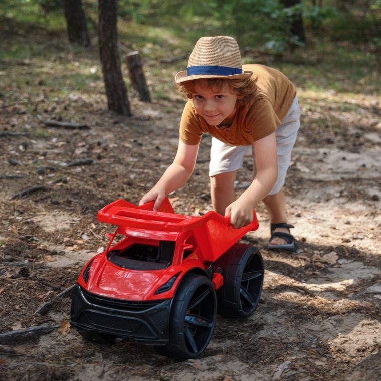 Wader, Maximus, wywrotka, czerwona, 59 cm