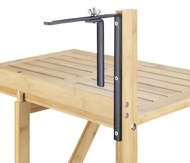 Wenko, Waikiki, składany stolik balkonowy na barierkę