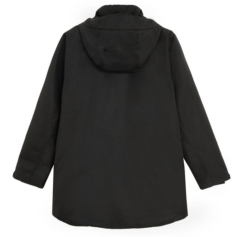 Wodoodporna kurtka przejściowa unisex oversize z kapturem NOWEAR