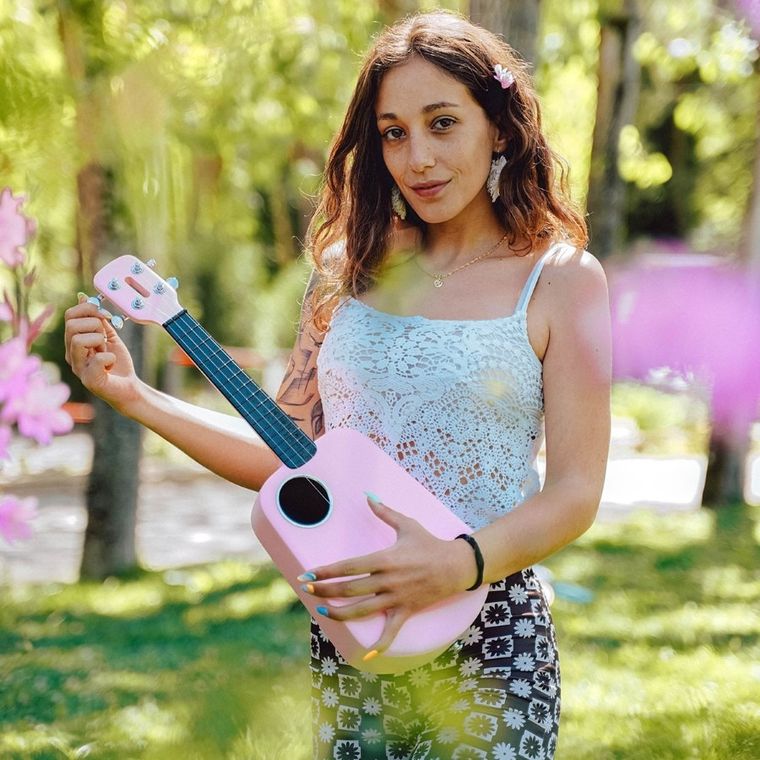 Xiaomi, Populele 2, Smart Ukulele, Bluetooth 4.0, różowe