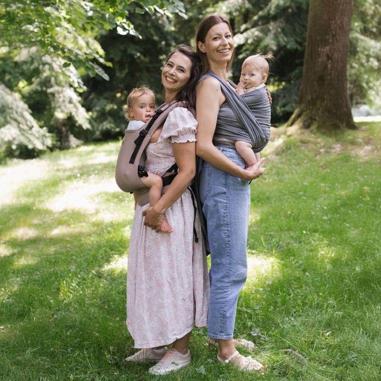 Zaffiro, BabyGrow Roma, nosidełko, latte