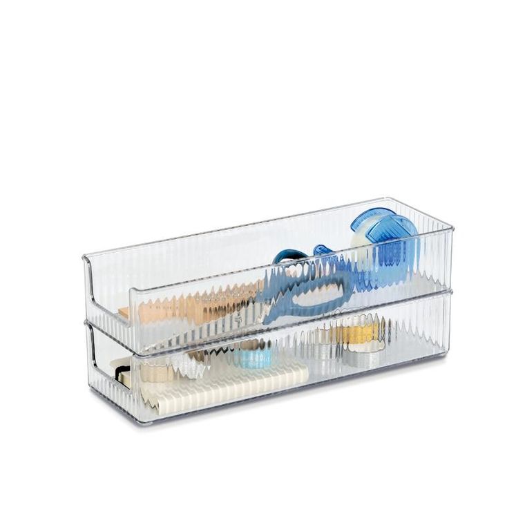 Zeller, przybornik na biurko, Roomy, 3 pojemniki