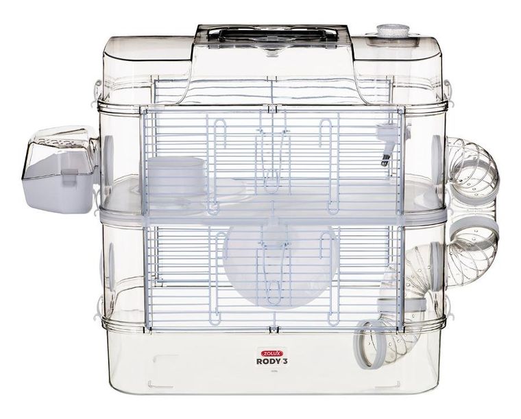 Zolux, Rody3 Trio, klatka, biała