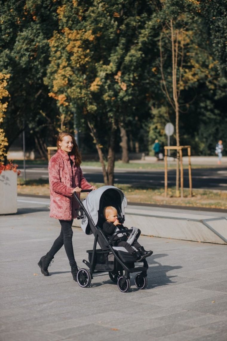 4Baby, Moody XXII, wózek spacerowy, Grey