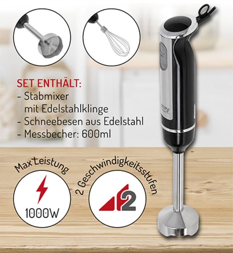 Adler, Camry, blender ręczny, CR 4621