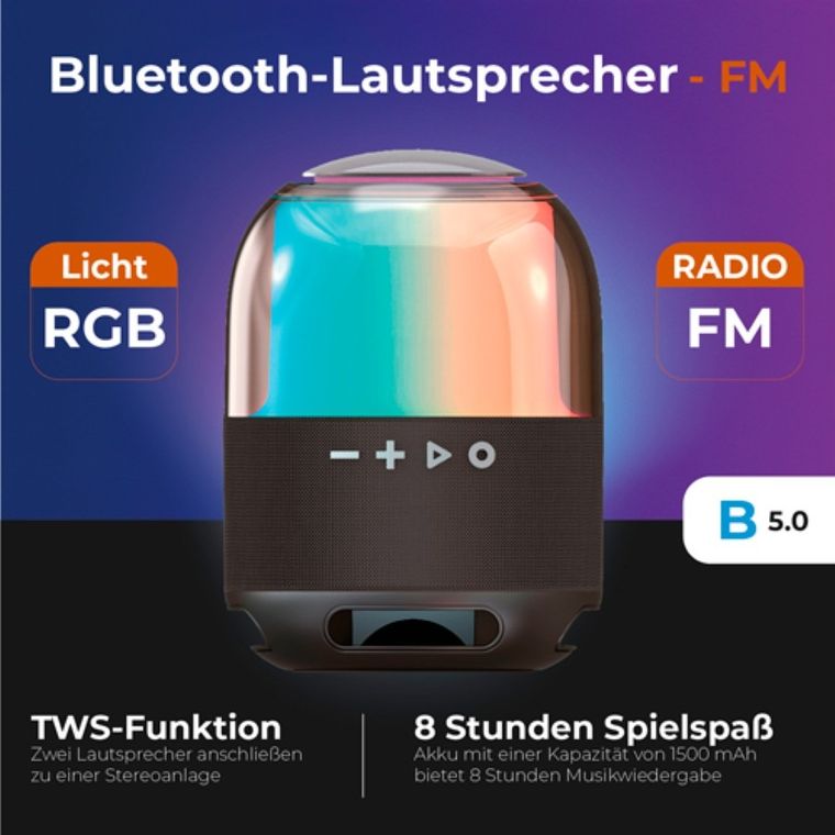 Adler, głośnik bluetooth z FM