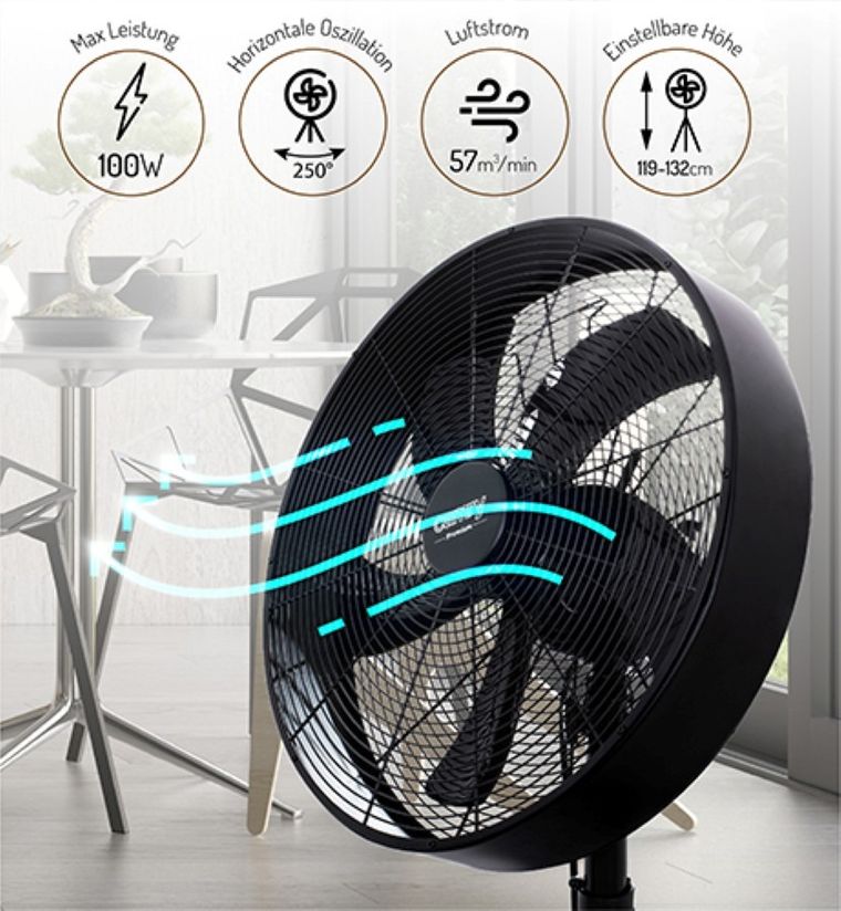 Adler, wentylator stojący, 40 cm, CR7329