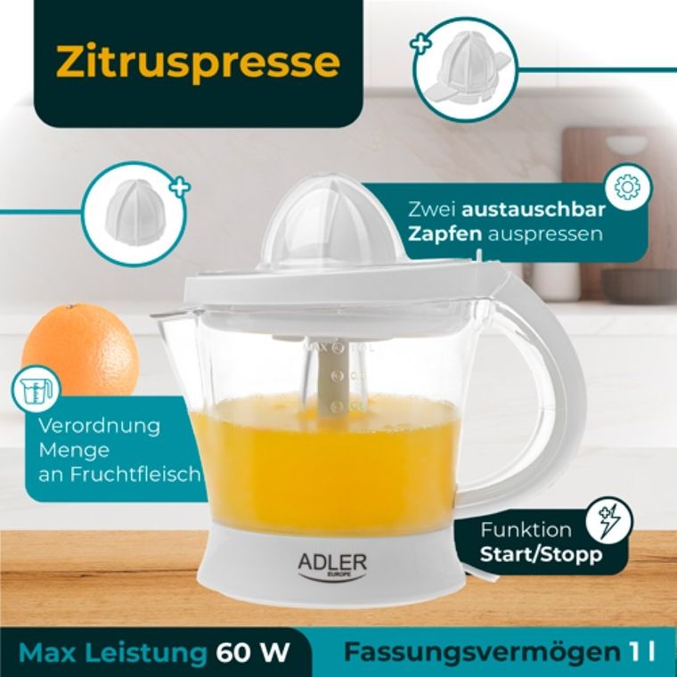 Adler, wyciskarka do cytrusów