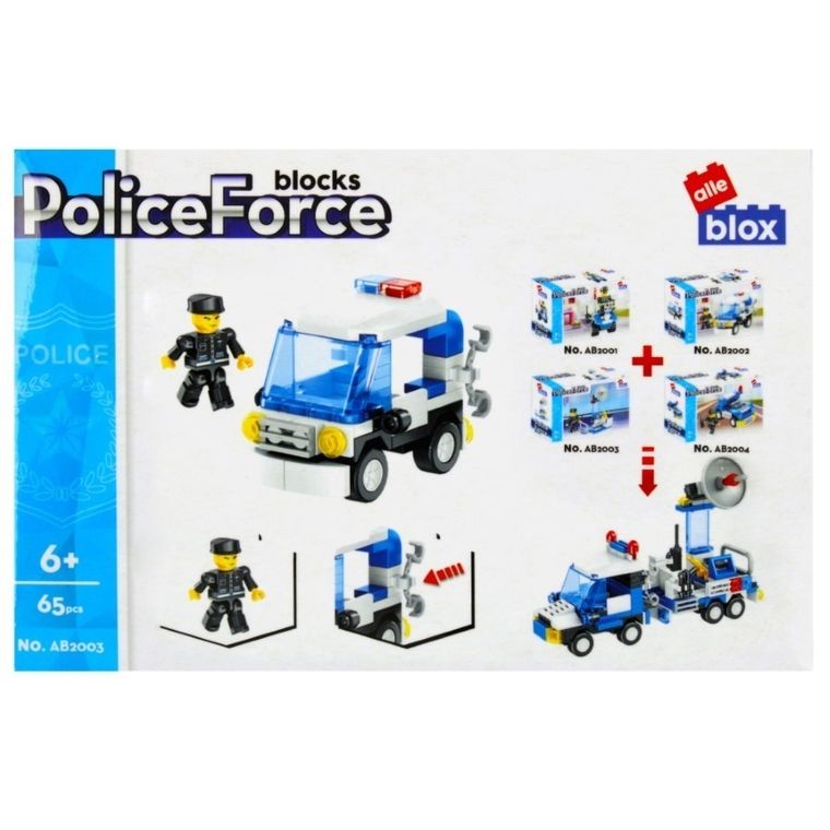 Alleblox, Policja, klocki konstrukcyjne