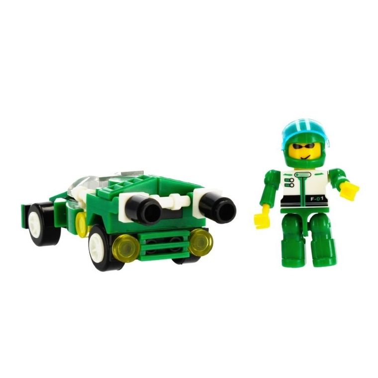 Alleblox, samochód wyścigowy, klocki konstrukcyjne